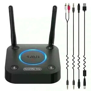 1Mii B06TX Bluetooth 5.2 Transmitter for TV to Wireless Headphone/Speaker